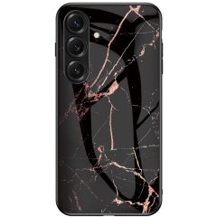 Захисний чохол Deexe Gradient Pattern для Samsung Galaxy S26 Plus - Gold / Black