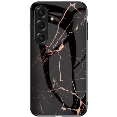 Захисний чохол Deexe Gradient Pattern для Samsung Galaxy S26 Plus - Gold / Black