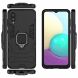 Защитный чехол Deexe Hybrid Case для Samsung Galaxy A02 (A022) - Black. Фото 6 из 11