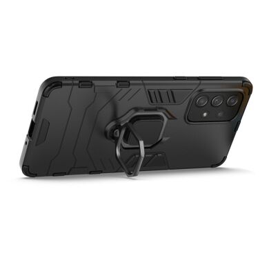 Защитный чехол Deexe Hybrid Case для Samsung Galaxy A73 - Black