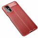 Захисний чохол Deexe Leather Cover для Samsung Galaxy M31s (M317) - Red