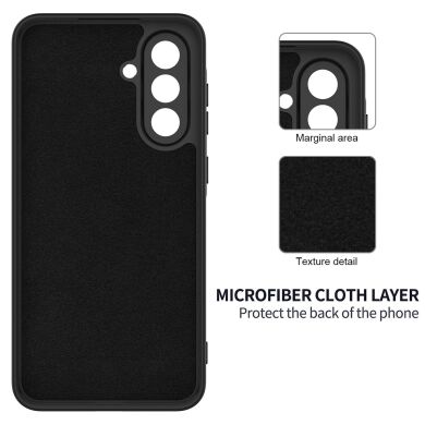 Защитный чехол Deexe Silicone Case для Samsung Galaxy A27 (A276) - Black