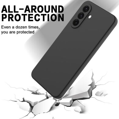 Защитный чехол Deexe Silicone Case для Samsung Galaxy A27 (A276) - Black