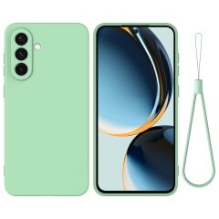 Защитный чехол Deexe Silicone Case для Samsung Galaxy A27 (A276) - Green