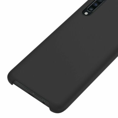 Защитный чехол Deexe Silicone Case для Samsung Galaxy A70 (A705) - Black