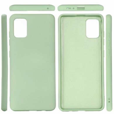 Захисний чохол Deexe Silicone Case для Samsung Galaxy S10 Lite (G770) - Green