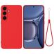 Защитный чехол Deexe Silicone Case для Samsung Galaxy S25 FE (S731) - Red. Фото 1 из 9
