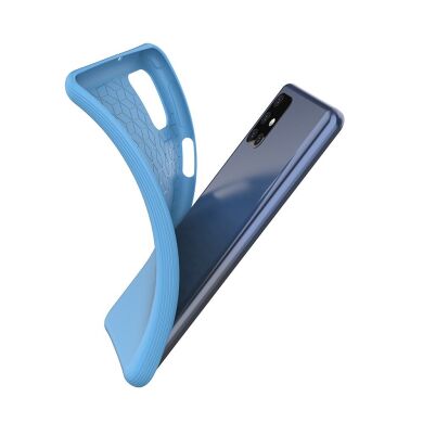 Защитный чехол Deexe Soft Cover для Samsung Galaxy M31s (M317) - Blue