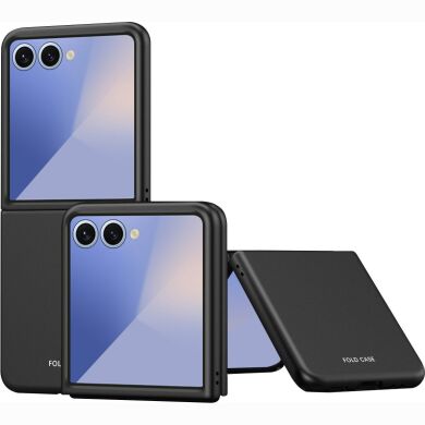 Защитный чехол Deexe Soft Touch Case для Samsung Galaxy Flip 8 - Black