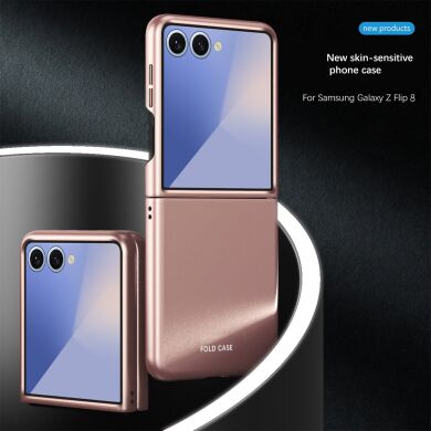Защитный чехол Deexe Soft Touch Case для Samsung Galaxy Flip 8 - Black