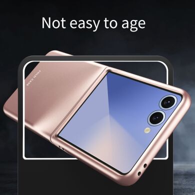 Защитный чехол Deexe Soft Touch Case для Samsung Galaxy Flip 8 - Black