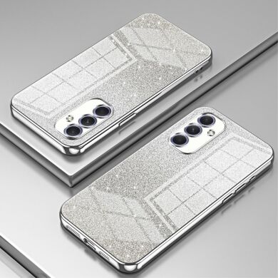 Захисний чохол Deexe Sparkles Cover для Samsung Galaxy A54 (A546) - Silver