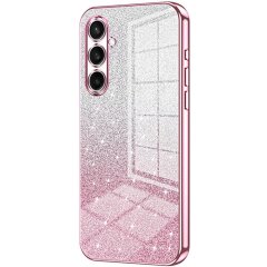 Защитный чехол Deexe Sparkles Cover для Samsung Galaxy A57 (A576) - Pink