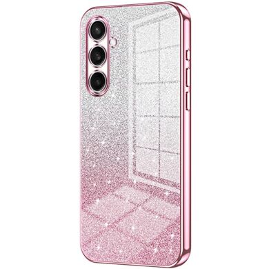 Защитный чехол Deexe Sparkles Cover для Samsung Galaxy A57 (A576) - Pink