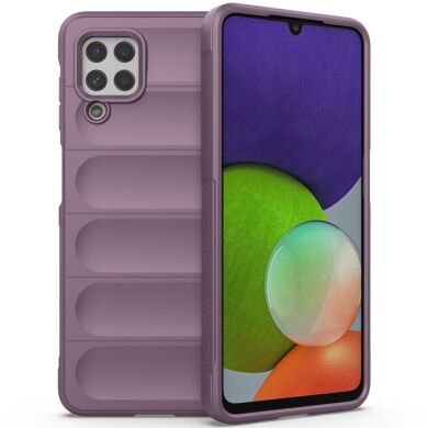 Защитный чехол Deexe Terra Case для Samsung Galaxy A22 (A225) - Light Purple