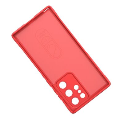 Защитный чехол Deexe Terra Case для Samsung Galaxy S22 Ultra (S908) - Red