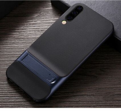 Захисний чохол ELEGANCE Grid Pattern для Samsung Galaxy A50 (A505) - Blue