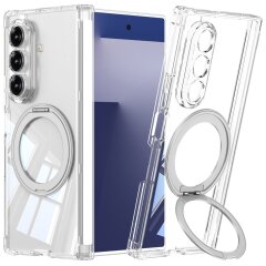 Защитный чехол GKK Airbag OStand для Samsung Galaxy Fold 7 - Transparent