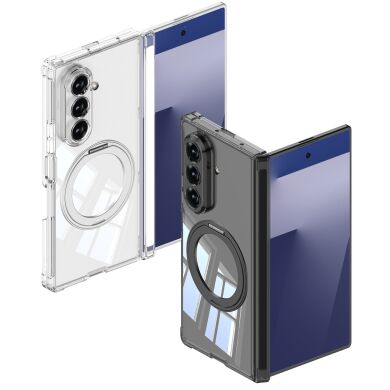 Защитный чехол GKK Airbag OStand для Samsung Galaxy Fold 7 - Transparent