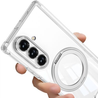 Защитный чехол GKK Airbag OStand для Samsung Galaxy Fold 7 - Transparent