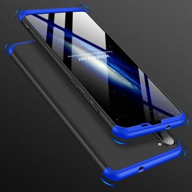 Защитный чехол GKK Double Dip Case для Samsung Galaxy A11 (A115) - Black / Blue