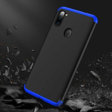 Защитный чехол GKK Double Dip Case для Samsung Galaxy A11 (A115) - Black / Blue