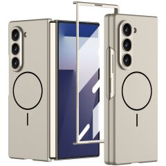 Захисний чохол GKK Magnetic Shell для Samsung Galaxy Fold 7 - Titanium Grey