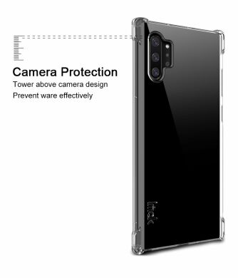 Захисний чохол IMAK Airbag MAX Case для Samsung Galaxy Note 10+ (N975) - Metal Black