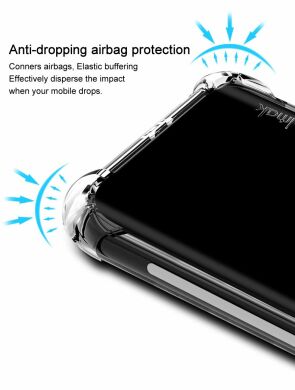 Захисний чохол IMAK Airbag MAX Case для Samsung Galaxy Note 10+ (N975) - Metal Black