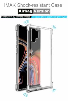 Захисний чохол IMAK Airbag MAX Case для Samsung Galaxy Note 10+ (N975) - Metal Black
