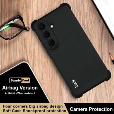 Защитный чехол IMAK Airbag Sand Case для Samsung Galaxy S26 Plus (S947) - Matte Black