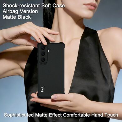 Защитный чехол IMAK Airbag Sand Case для Samsung Galaxy S26 Plus (S947) - Matte Black