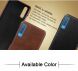 Защитный чехол IMAK Leather Series для Samsung Galaxy A7 2018 (A750) - Black / Brown. Фото 9 из 9