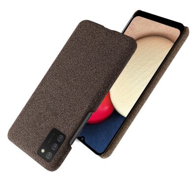 Захисний чохол KSQ Cloth Style для Samsung Galaxy A02s (A025) - Brown