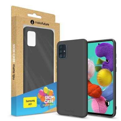 Защитный чехол MakeFuture Skin Case для Samsung Galaxy A51 (А515) - Black