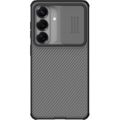 Защитный чехол NILLKIN CamShield Prop Magnetic (Clear Version) для Samsung Galaxy S26 FE - Transparent Black