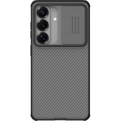 Защитный чехол NILLKIN CamShield Prop Magnetic (Clear Version) для Samsung Galaxy S26 FE - Transparent Black