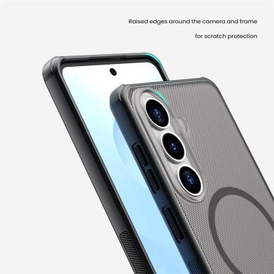 Захисний чохол NILLKIN Super Frosted Shield Pro Magnetic для Samsung Galaxy S26 - Black