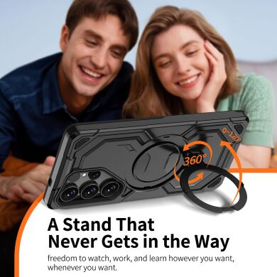 Защитный чехол Reframe Hybrid Magnetic для Samsung Galaxy S24 Ultra (S928) - Black