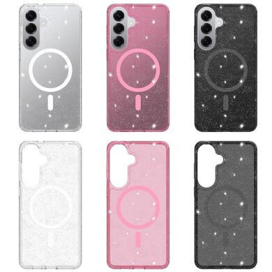 Захисний чохол Reframe Sparkle MagSafe для Samsung Galaxy S26 Plus - Transparent Pink