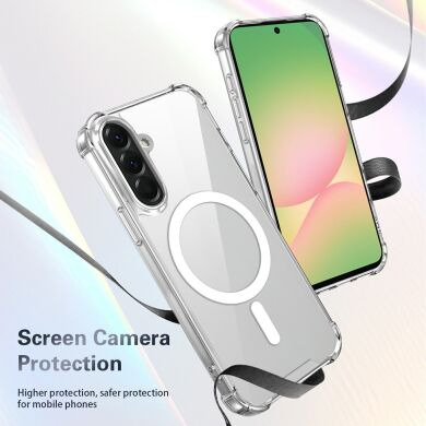 Захисний чохол UniCase AirBag Flow MagSafe для Samsung Galaxy S26 (S942) - Transparent