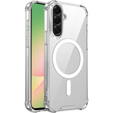 Захисний чохол UniCase AirBag Flow MagSafe для Samsung Galaxy S26 (S942) - Transparent