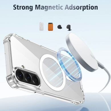 Захисний чохол UniCase AirBag Flow MagSafe для Samsung Galaxy S26 (S942) - Transparent