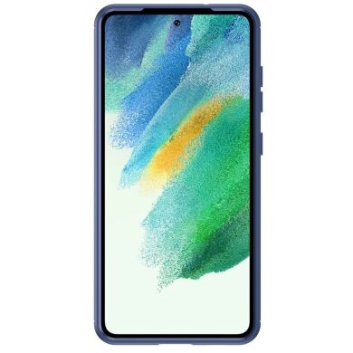 Защитный чехол UniCase Carbon для Samsung Galaxy S21 FE (G990) - Blue