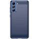 Защитный чехол UniCase Carbon для Samsung Galaxy S21 FE (G990) - Blue. Фото 3 из 9