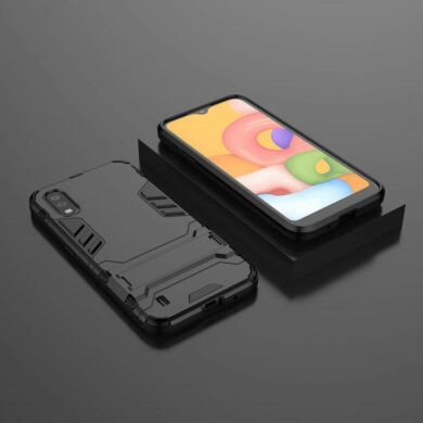 Защитный чехол UniCase Hybrid для Samsung Galaxy A01 (A015) - Black