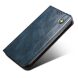 Защитный чехол UniCase Leather Wallet для Samsung Galaxy S22 Ultra - Blue. Фото 6 из 29