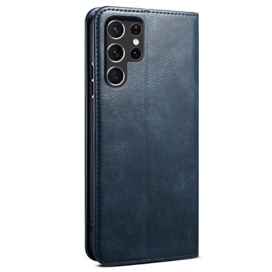 Защитный чехол UniCase Leather Wallet для Samsung Galaxy S22 Ultra - Blue