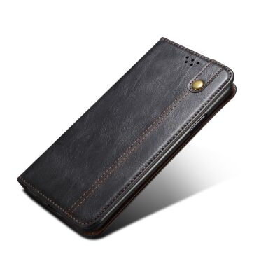 Защитный чехол UniCase Leather Wallet для Samsung Galaxy S23 Ultra (S918) - Black