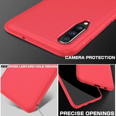 Защитный чехол UniCase Twill Soft для Samsung Galaxy A70 (A705) - Red
